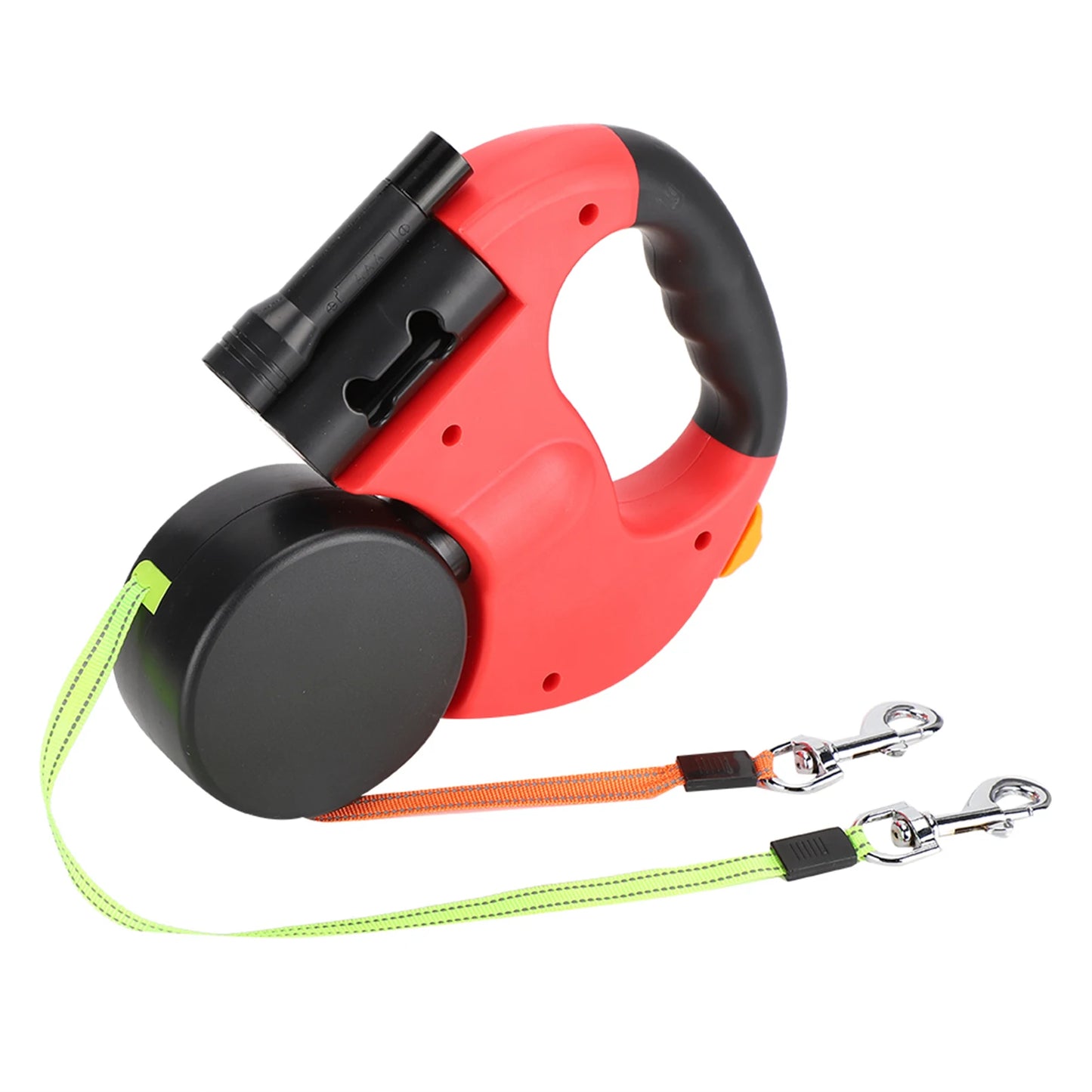 GlowWalk Dual Retractable Pet Lead