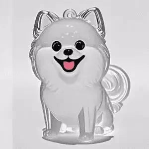 PawMemory Keychain with Memorial Pendant