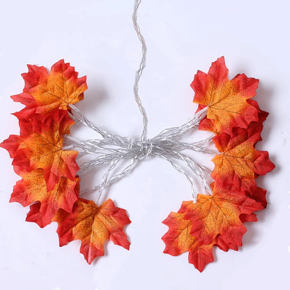 Maple Leaf LED String Lights