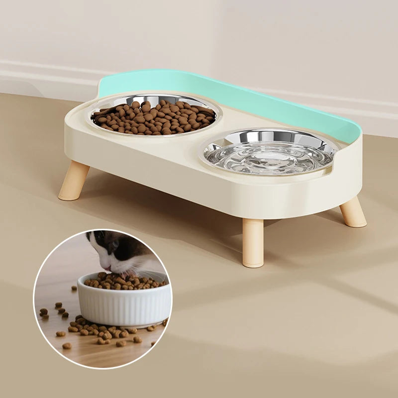 SteelComfort Double Pet Bowls