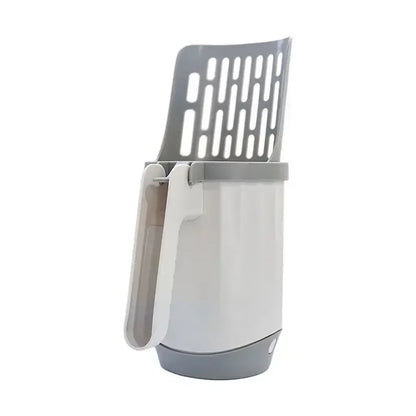 CleanPaw Self-Cleaning Cat Litter Scoop with Waste Bags