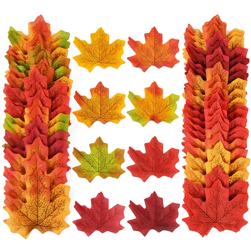 Autumn Aura Artificial Maple Leaves
