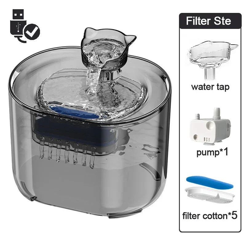 PureFlow Electric Cat Fountain