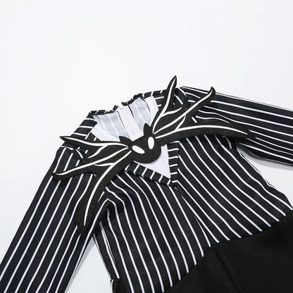 Boys’ Black Skull Jumpsuit