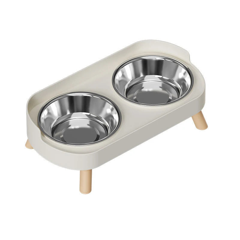 SteelComfort Double Pet Bowls