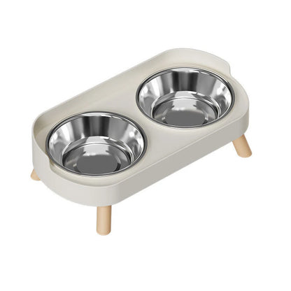 SteelComfort Double Pet Bowls