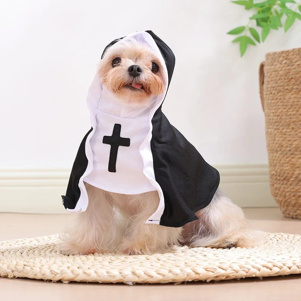 Midnight Sister Nun Costume for Pets