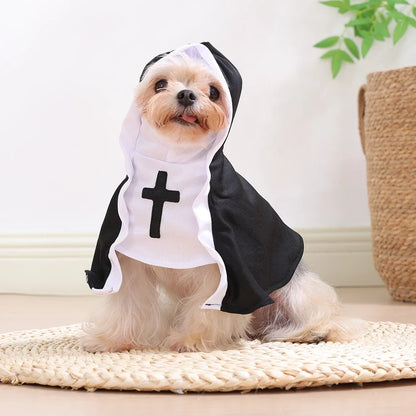 Midnight Sister Nun Costume for Pets
