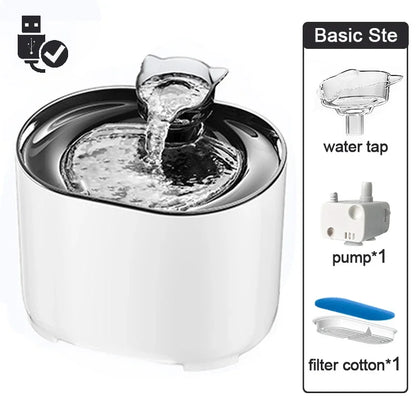 PureFlow Electric Cat Fountain