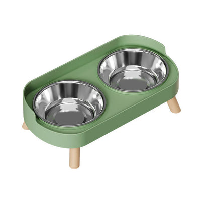 SteelComfort Double Pet Bowls