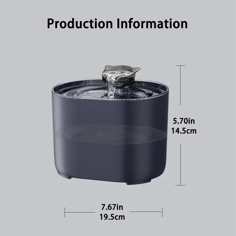 PureFlow Electric Cat Fountain