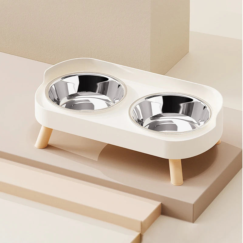 SteelComfort Double Pet Bowls