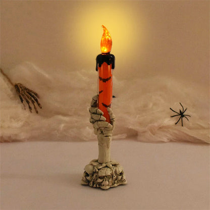 Phantom Grip Skeleton Hand LED Candle