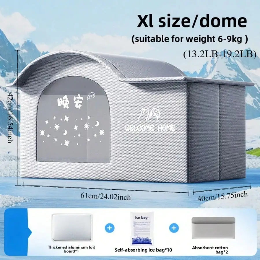 ArcticPaw Summer Cooling House