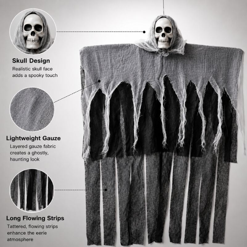 Shadowborne Hanging Skull Decoration