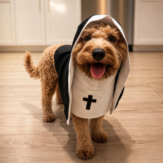 Midnight Sister Nun Costume for Pets