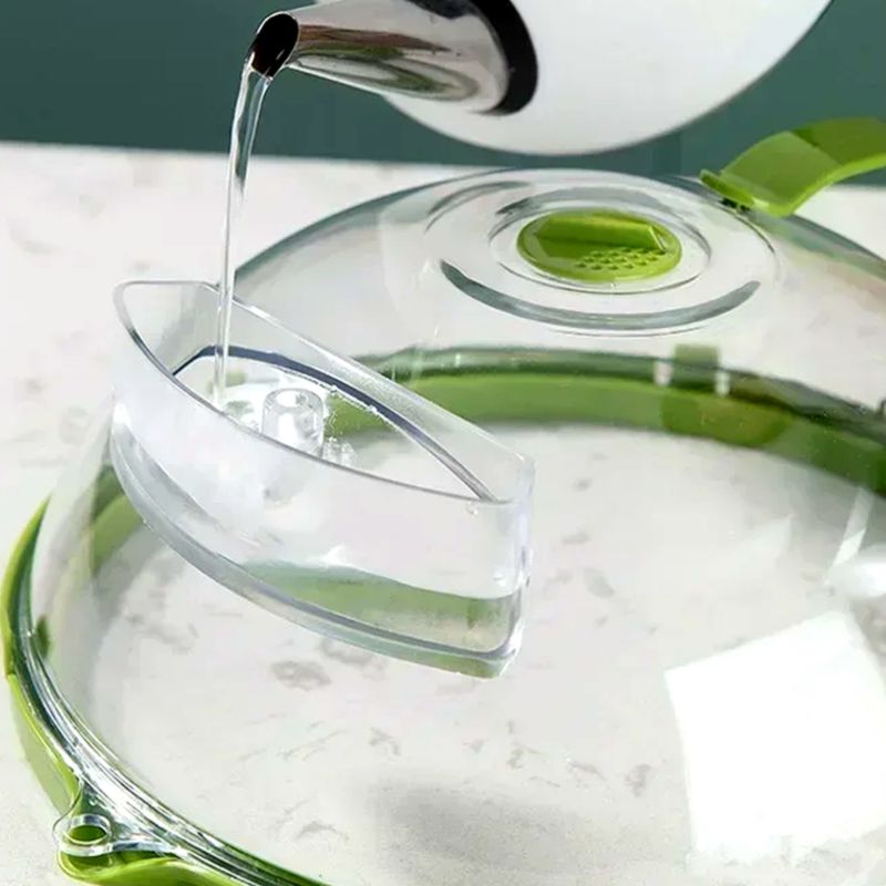 SteamGuard Microwave Cover