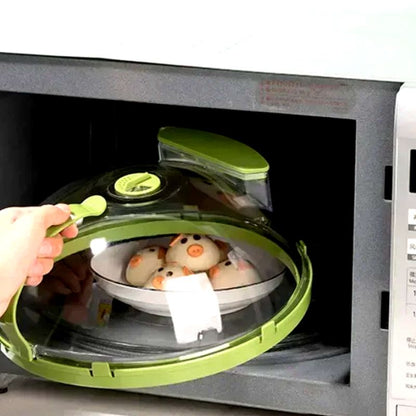 SteamGuard Microwave Cover
