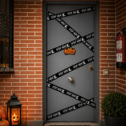 Dead Zone Skull Warning Tape Decoration