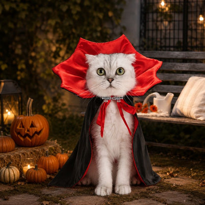 Velvet Fang Vampire Costume for Pets