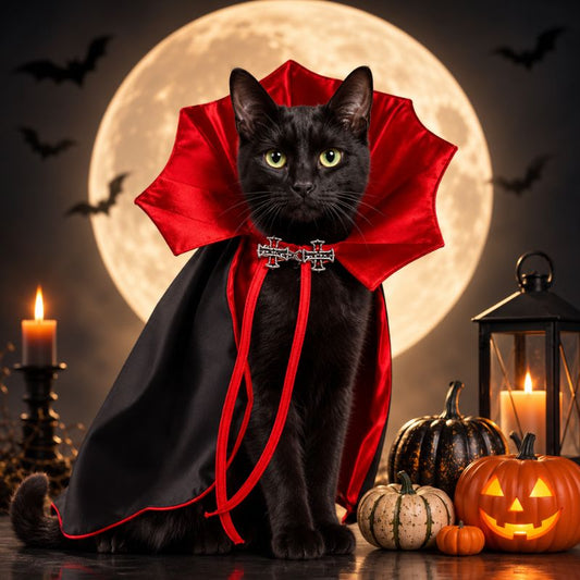 Velvet Fang Vampire Costume for Pets